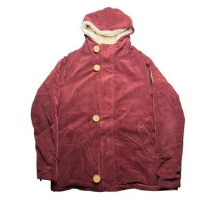 Makia corduroy burgundy jacket